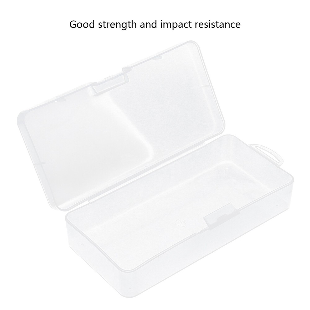 Plastic Storage Box Rectangular Transparent Digital Electronic