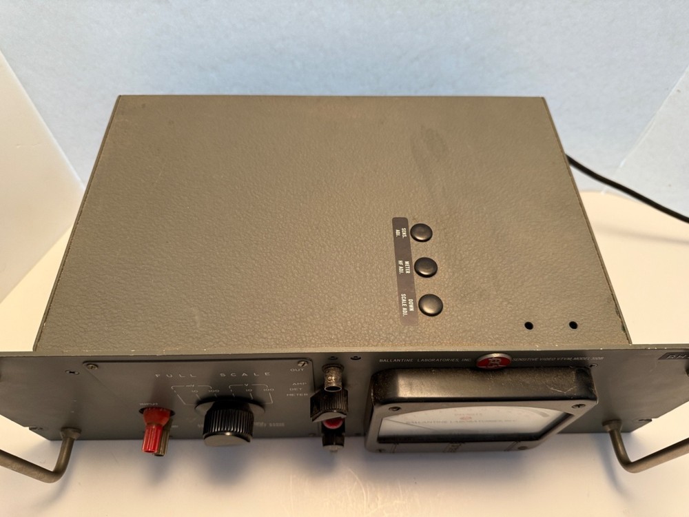 BALLANTINE 310B SENSITIVE VIDEO VTVM - with MANUAL - AS IS