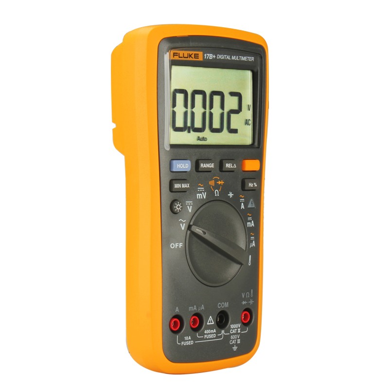 Fluke 17B+ Multimeter Digital Voltmeter Ammete Professional Electrical Testing