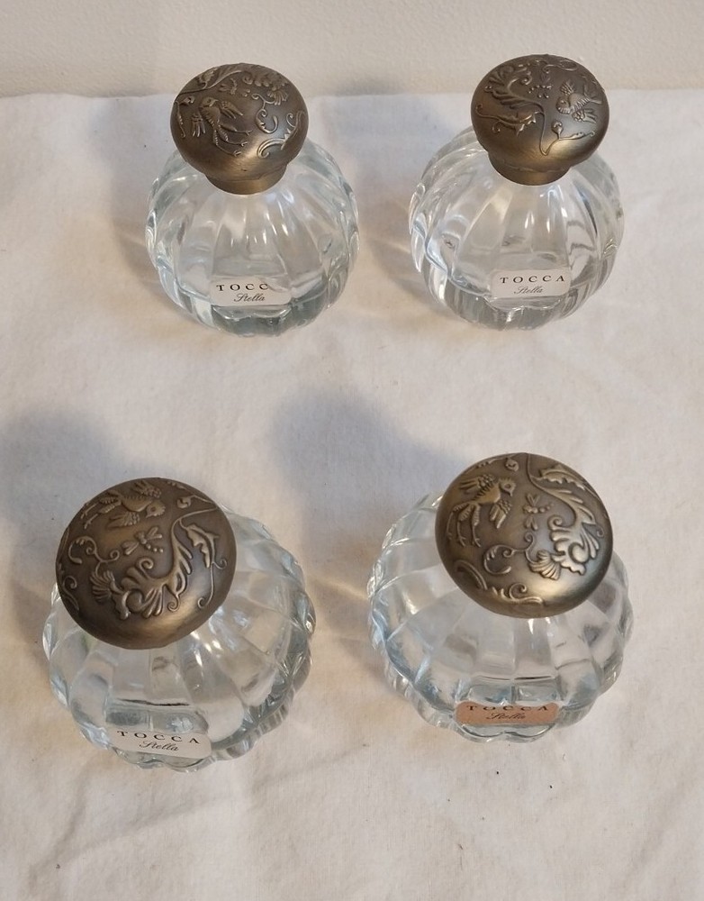 (4) Tocca Stella Perfume Bottles [Empty] 1.7 Fl Oz Size
