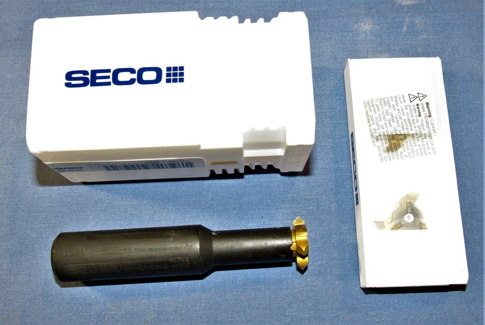 Seco 335.14-2014.0-.36-100 Indexable Tooling Arbor with insert kit