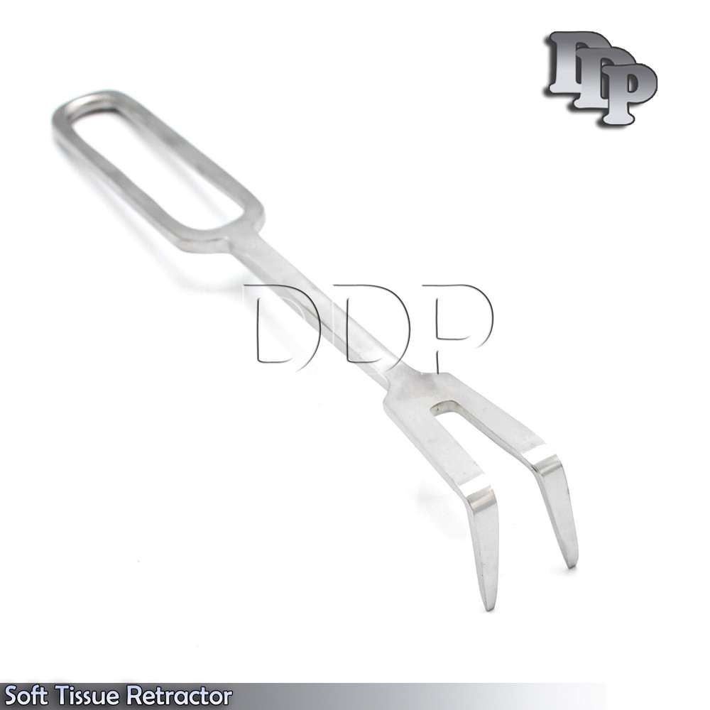 Soft Tissue Retractor Double Prong 9" Orthopedic Surgical Instruments RT-1012