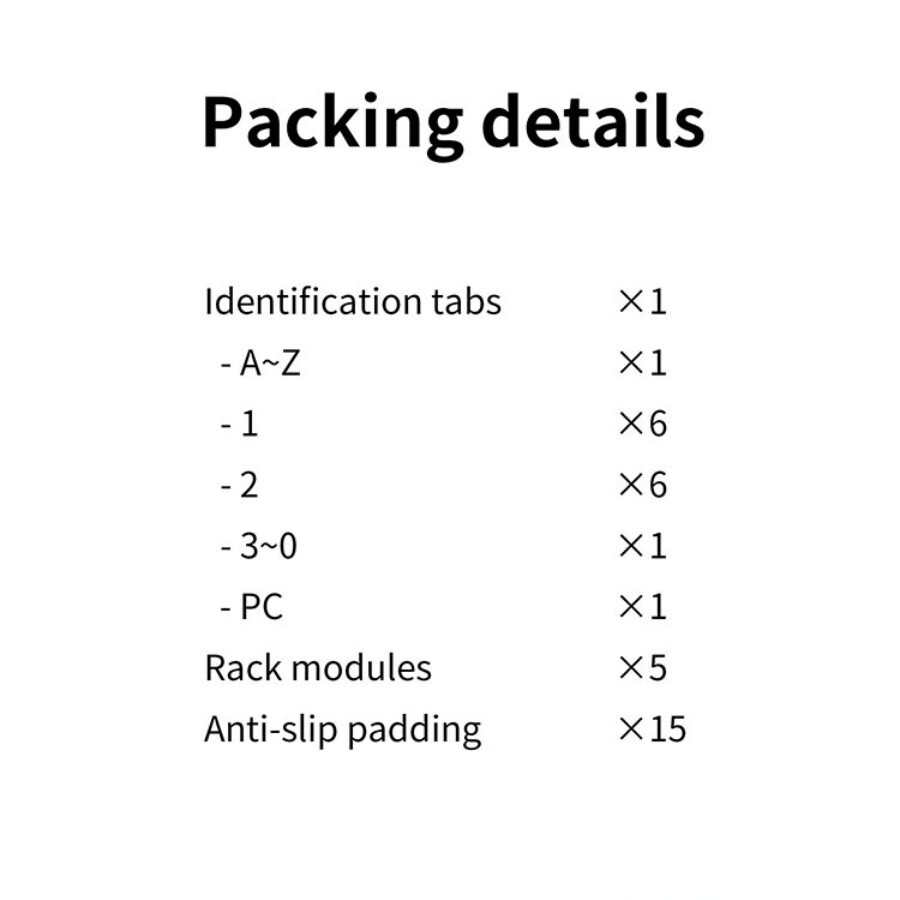 DSPIAE: Sprue Rack - PT-SR
