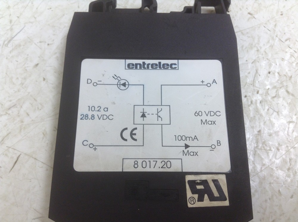 ABB Entrelec 8017.20 Solid State Relay Terminal Block 801720