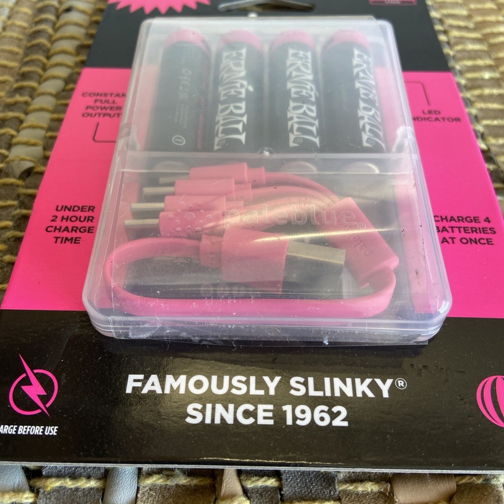 Ernie Ball USB-C Rechargeable Battery AA (4-Pack)