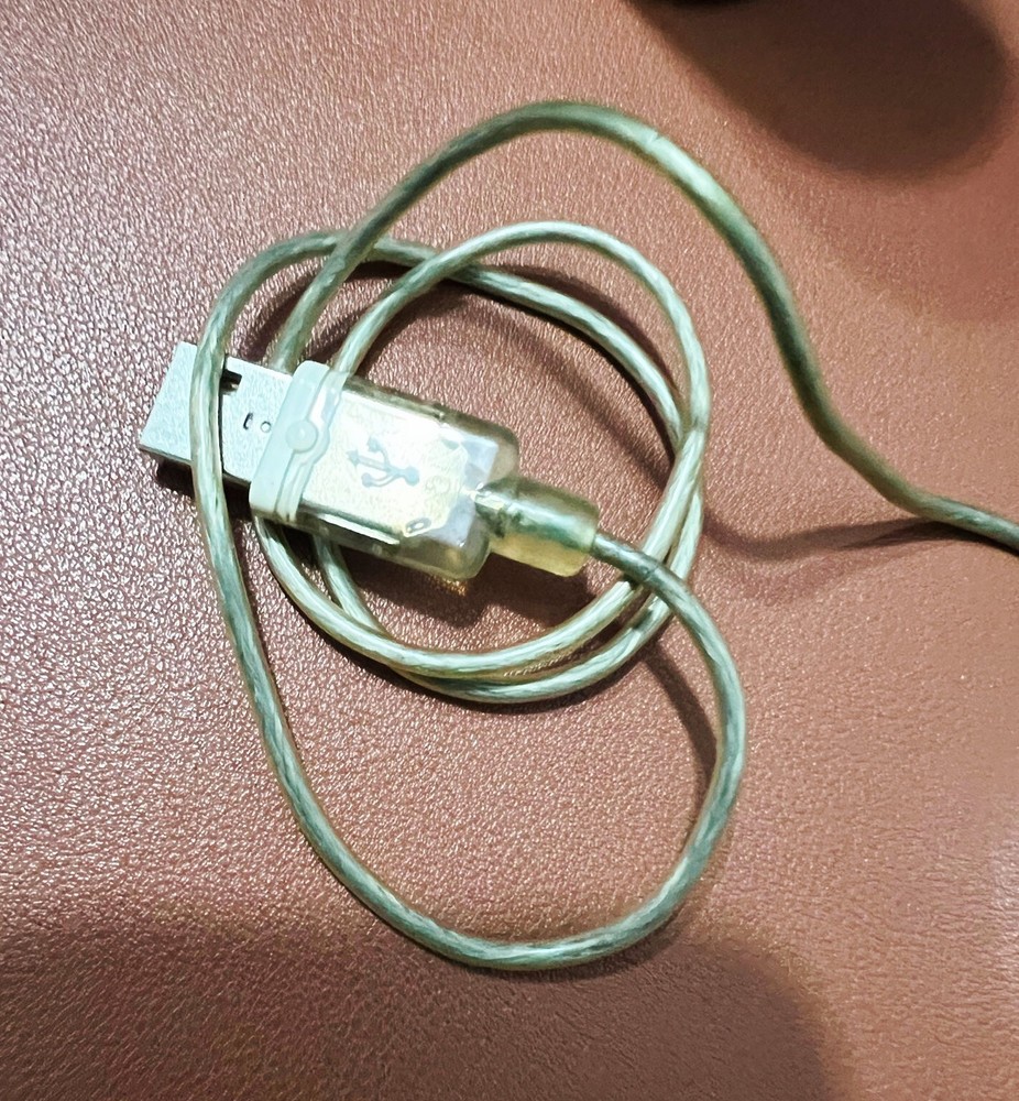 Apple vintage clear mouse. Fully functional.