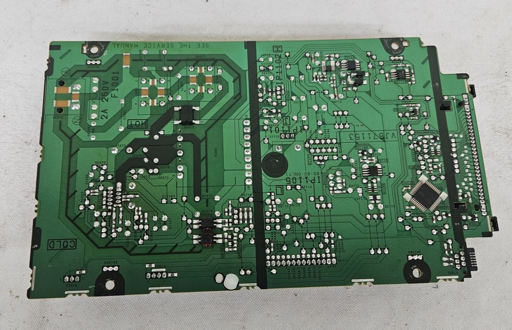 PANASONIC DMP-BD60 Blue-ray DVD Player POWER SUPPLY & DISPLAY PCB Works