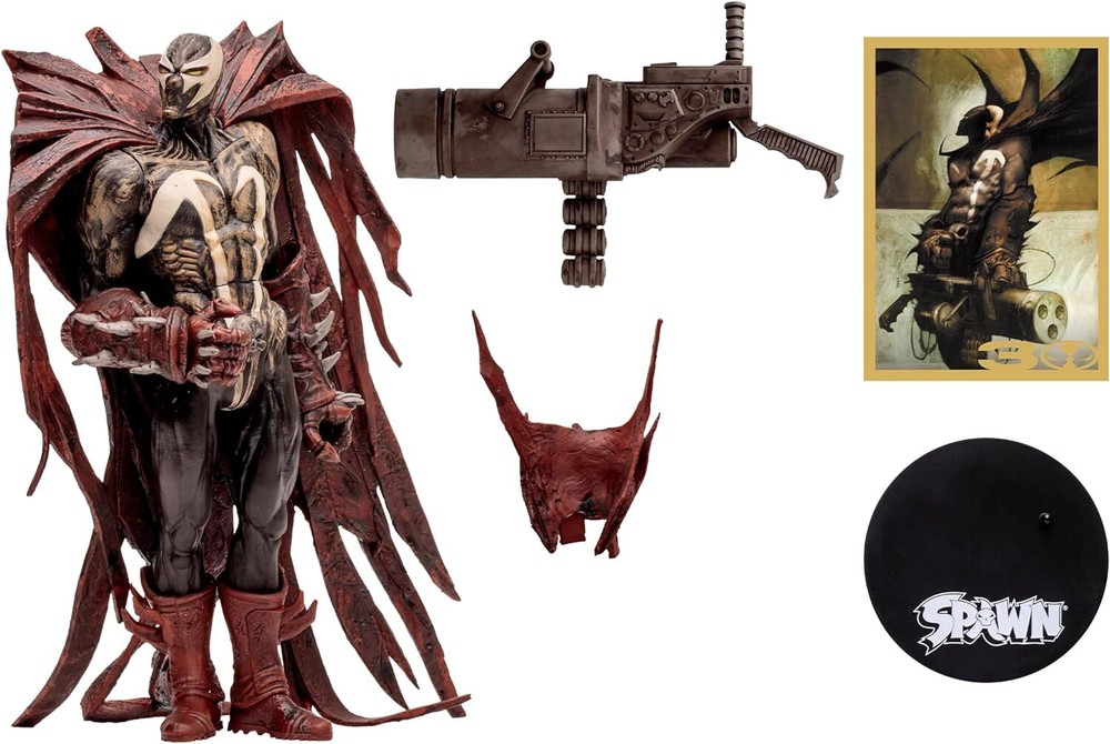 McFarlane Toys 30th Anniv. - Hellspawn 2-7" Spawn (Digitally Remastered)...