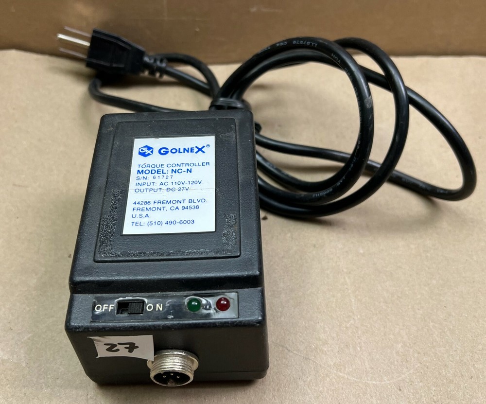 Golnex, model NC-N, torque controller