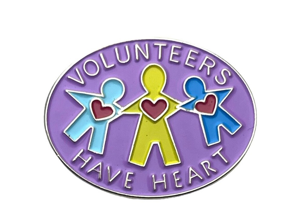 Volunteer pin AVA0109 F4D30H