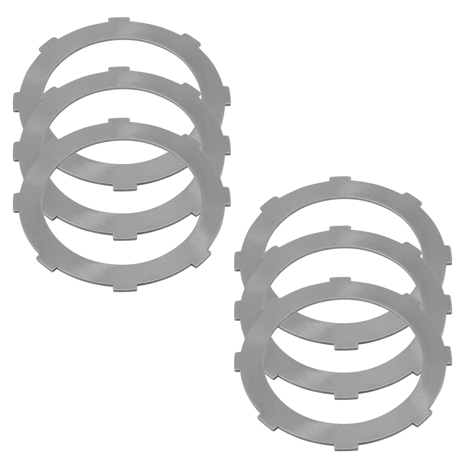 Clutch Plates for Honda Big Red 700 MUV700 2009 2010 2011 2012 2013 / 6 Pcs