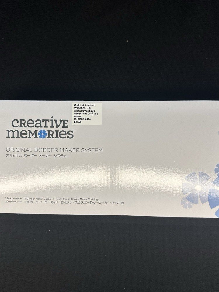 Creative Memories Original Border Maker System Scrapbooking Tool