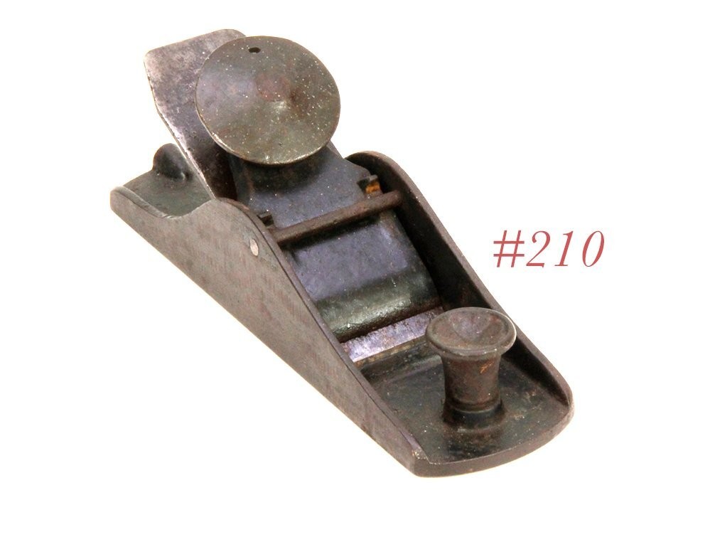 early carpenter woodworking BRATTLEBORO TOOLS PATENTED BLOCK PLANE
