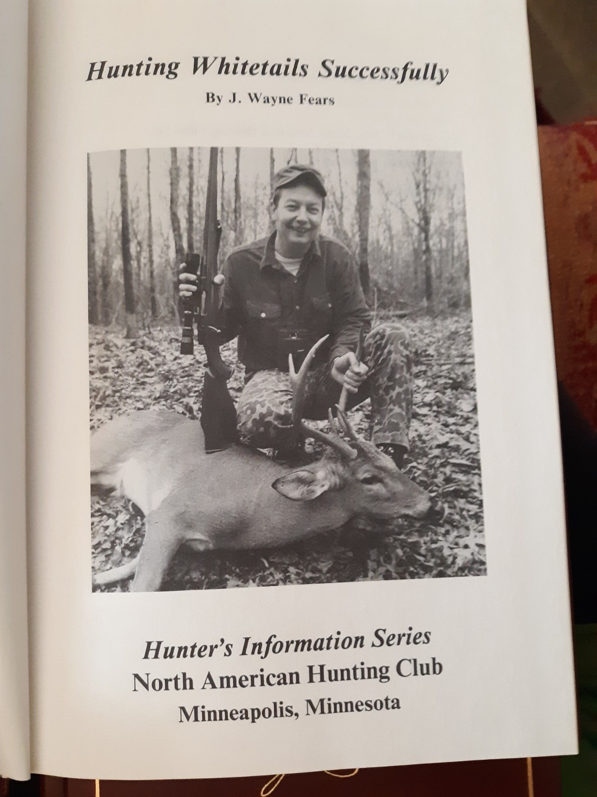 For Big Bucks Only & Hunting Whitetails North American Hunting Club Books 86' 89