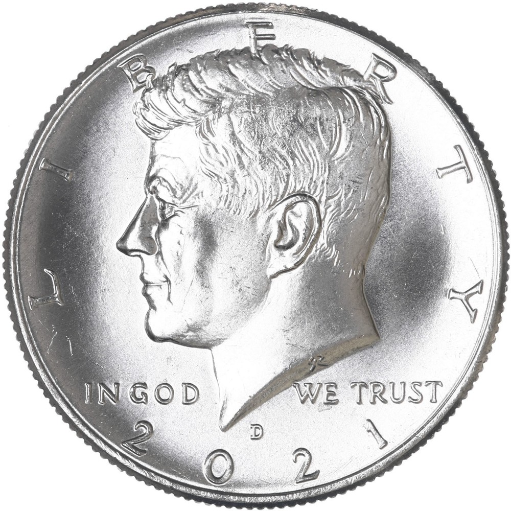2021 D Kennedy Half Dollar CN-Clad BU