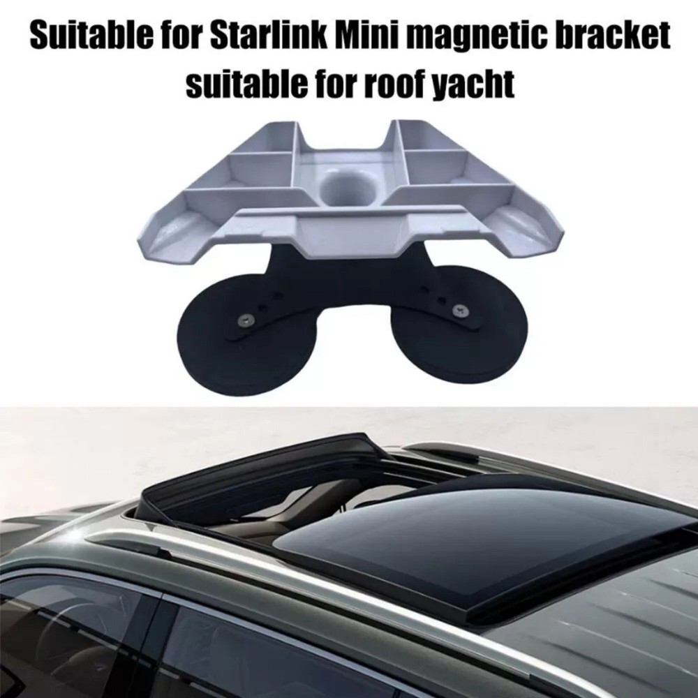 Durable Magnetic Mount Bracket Adapter Accessories Kit For Starlink Mini Car