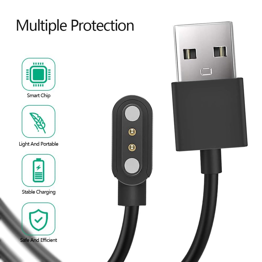 Charger Compatible for Lucyd Armor Smart Glasses Charging Cable, Replacement ...