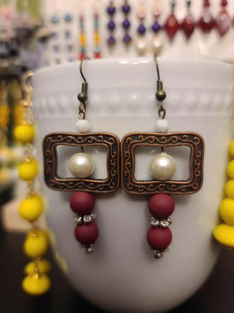 Handmade Beaded Earrings