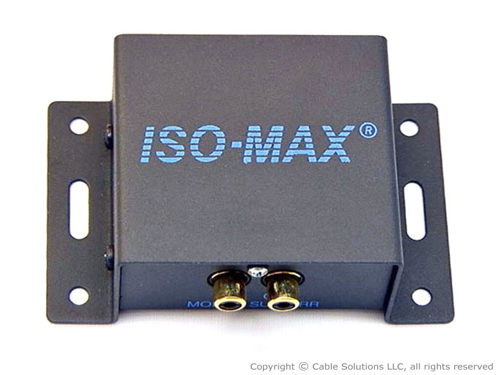 Jensen Transformers SUB-1RR Subwoofer Audio Hum/Noise Eliminator/Ground Isolator