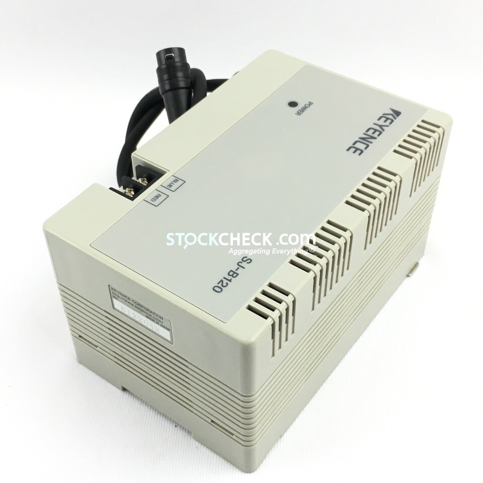 Keyence SJ-B120 Static Eliminator w/ Power Supply