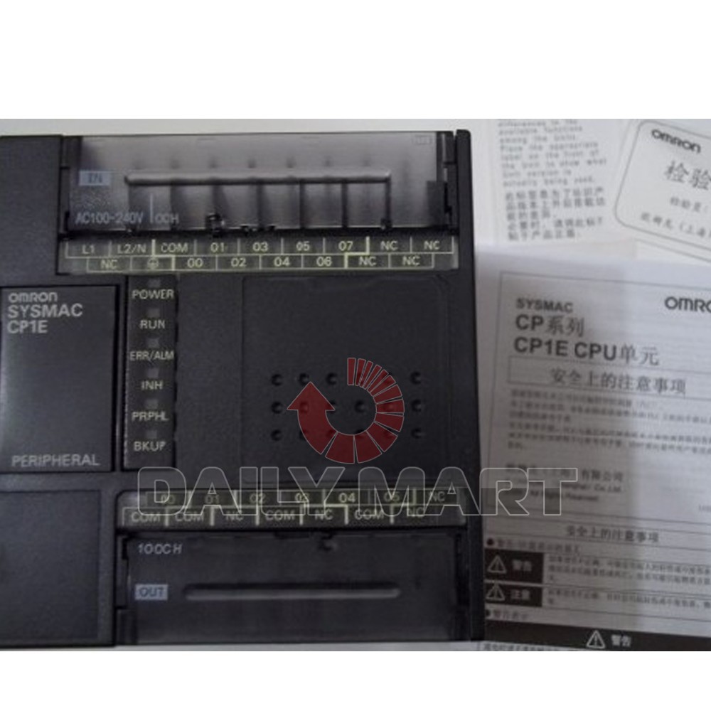 Omron Programmable Controller CP1E-E14DR-A CP1EE14DRA Original New in Box NIB