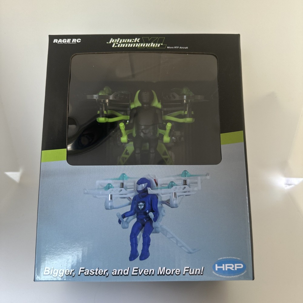 Rage RC 4520 Jetpack Commander XL RTF - Black