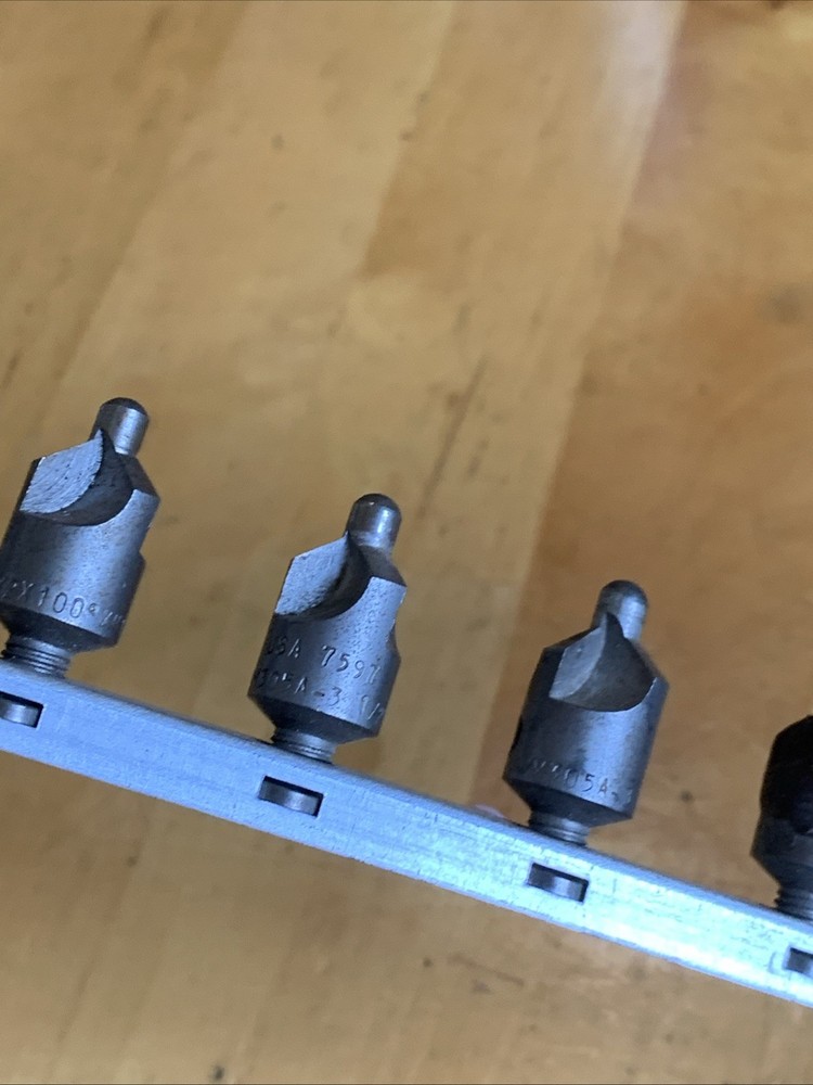 12 PCs of Micro Stop Countersink Integrated Pilot