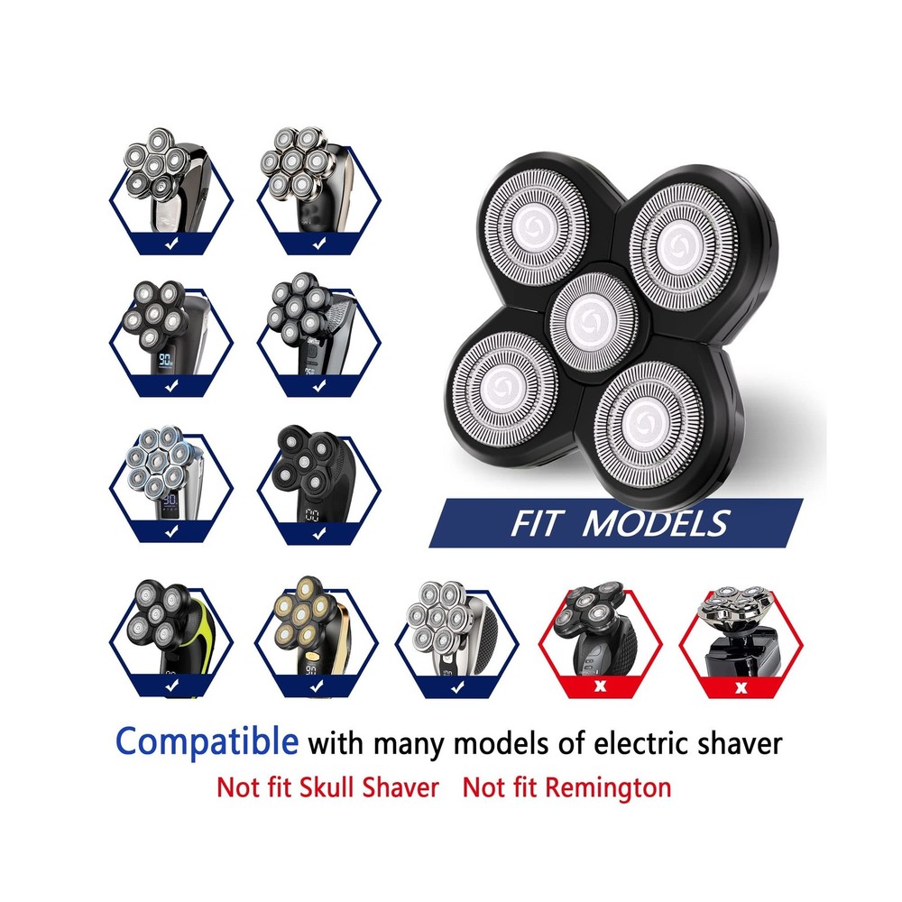 Universal Replacement Heads for Blade,Replacement Blades Compatible... Fast Ship