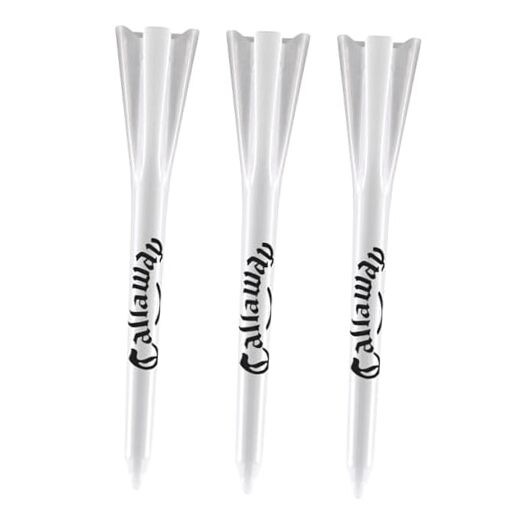 Performance Plastic Golf Tees (30 Pack) - 2.75 Inch White