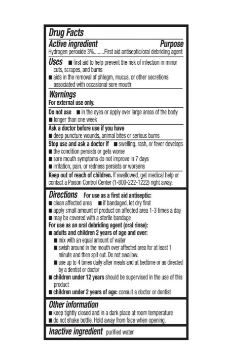 💚EQUATE 3% Hydrogen Peroxide Topical Solution, 32 fl oz🌷
