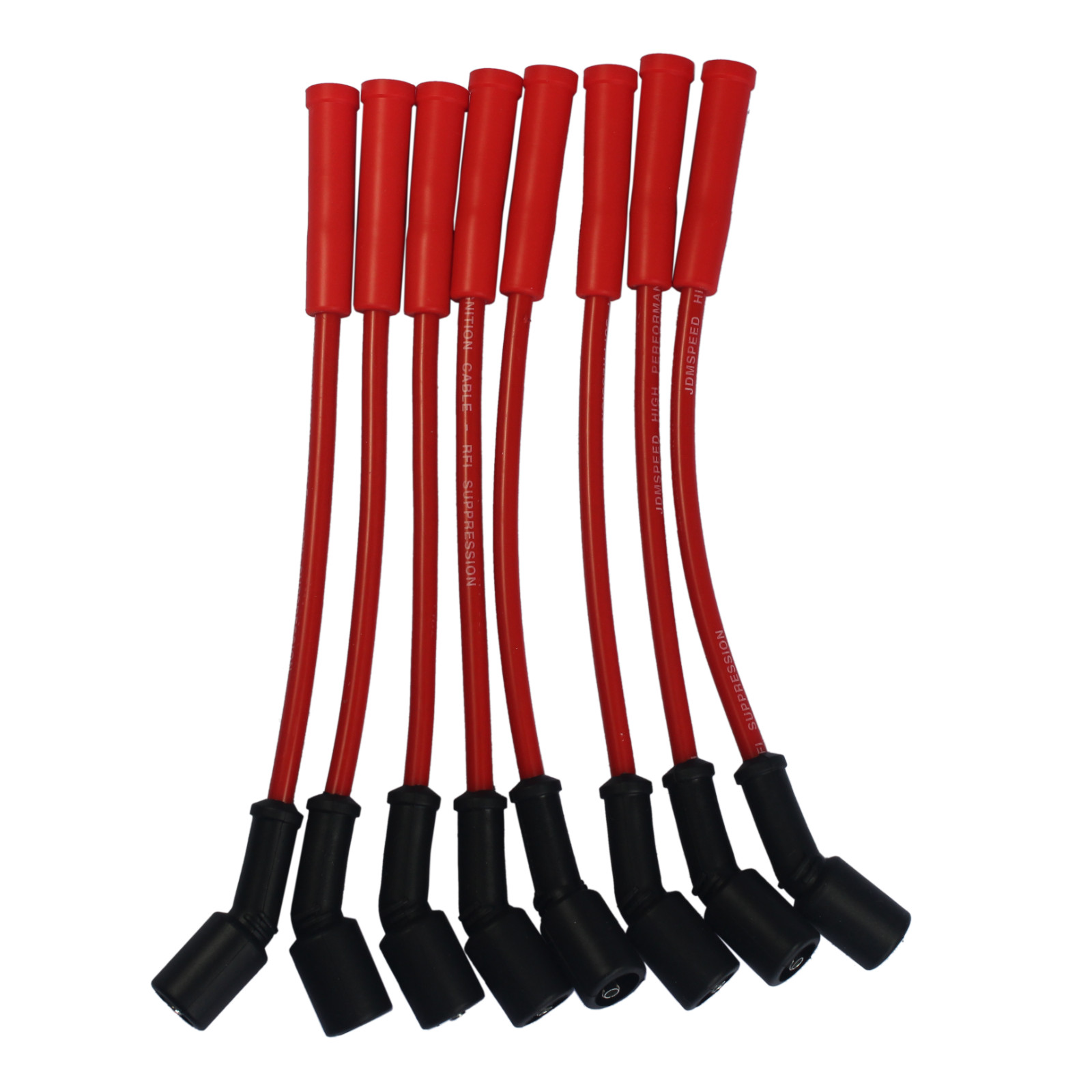 JDMSPEED Performance Spark Plug Wires Street Fire Chevrolet Truck 4.8 5.3 6.0