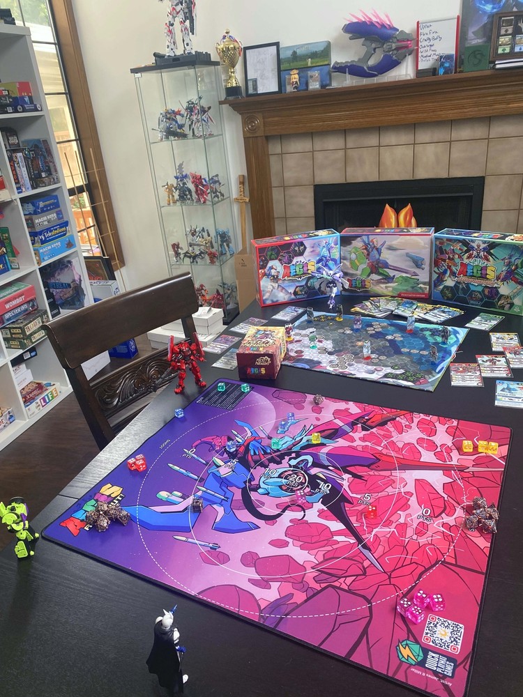 AEGIS Roll Out! Bundle (Massive Playmat + 28 Dice!)