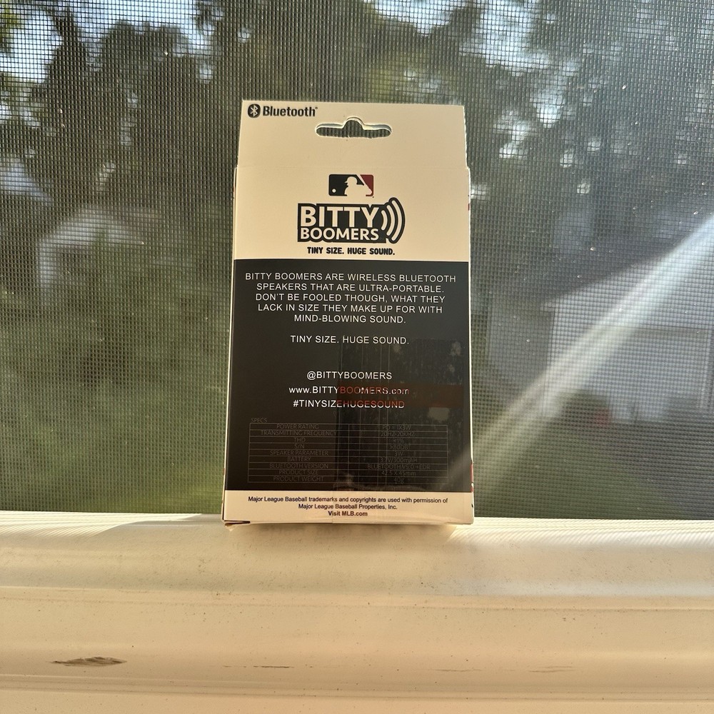 MLB-Cleveland Indians Bitty Boomers Bluetooth Speaker