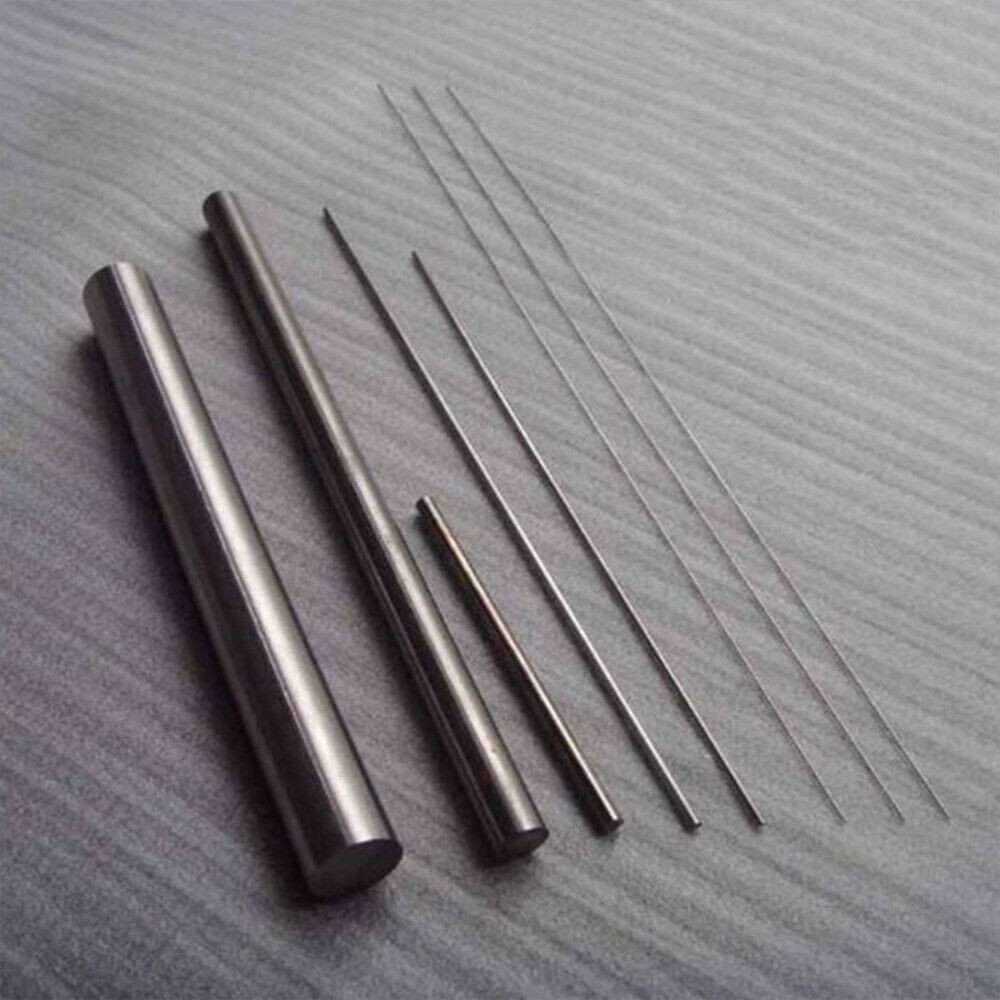 1pcs 99.99% High Purity Pure Tungsten Rod W Metal Solid Rod Select 0.1mm - 20mm