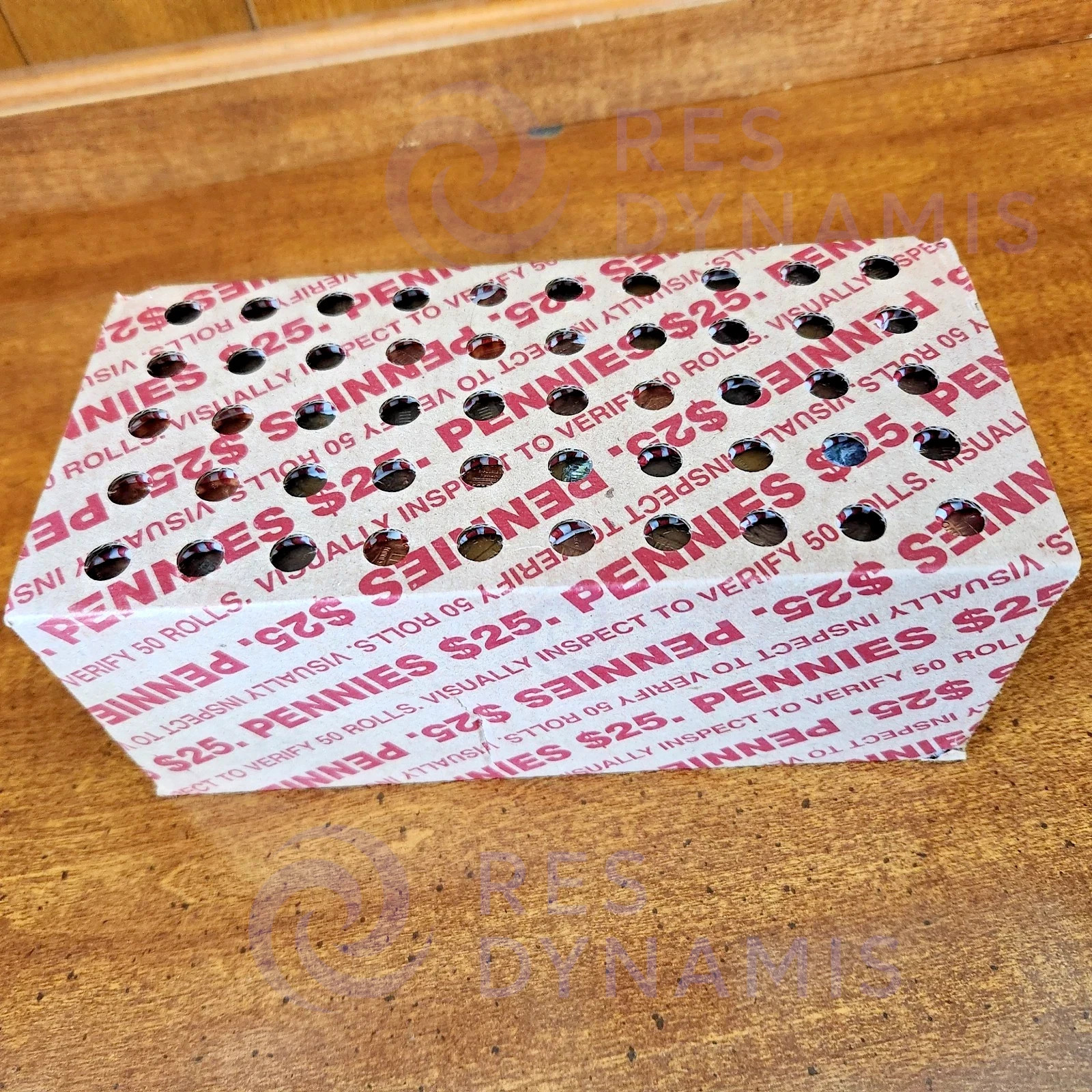 🔥 BANK SEALED Penny Box – 50 Full Rolls (2500 Pennies) UNSEARCHED Estate Find‼️