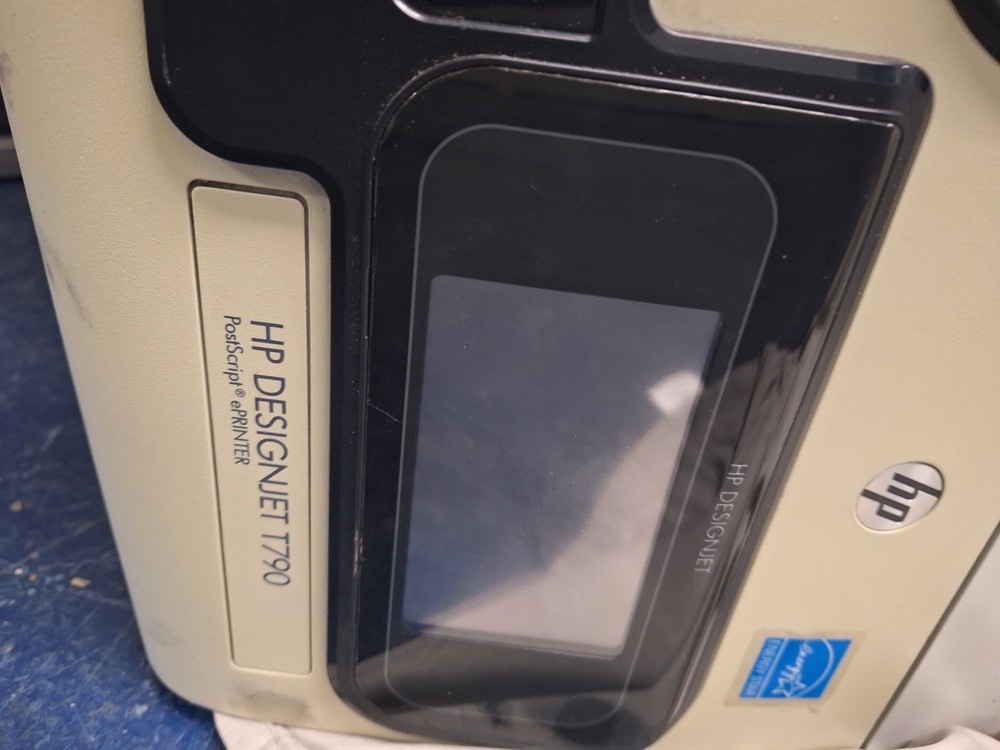 HP DesignJet T790 PostScript Large Format Printer – For Parts or Repair