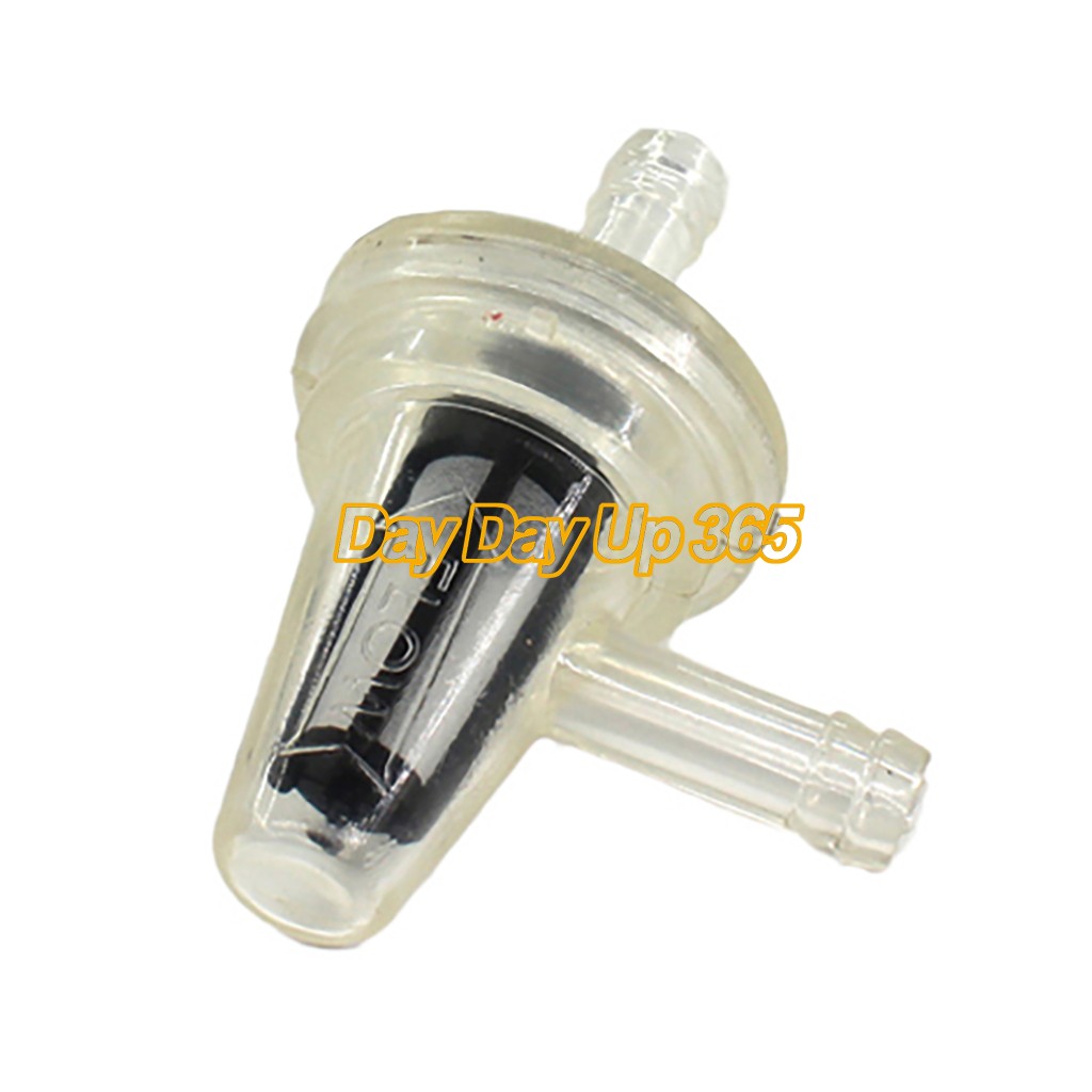 Inline Fuel Filter Right Angle for Atv Dirt Bike Motorcycle w/ 1ft 6*9 Fuel Line