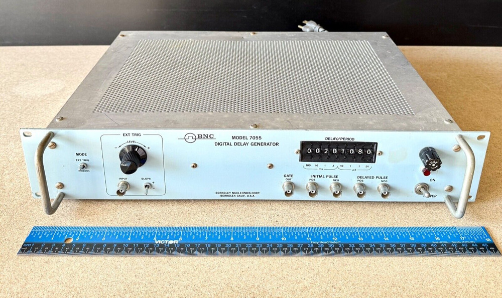 Berkeley Nucleonics Digital Delay Generator BNC 7055A Vintage Test Equipment