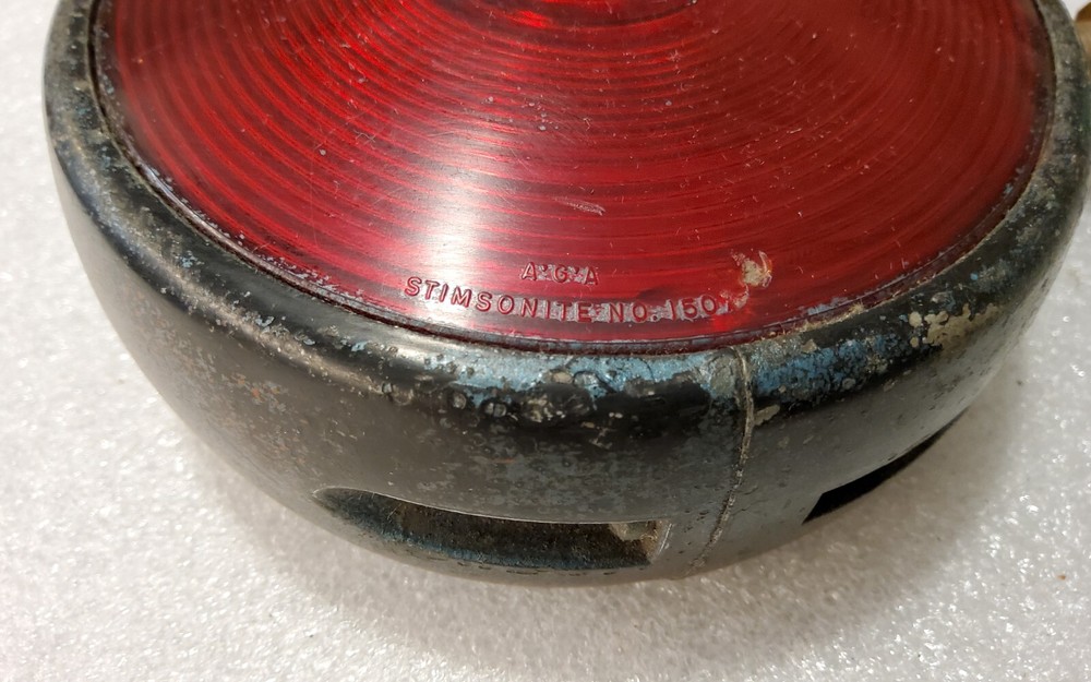 VINTAGE SPARTON SERIES 700 BOLT-ON Red LIGHT