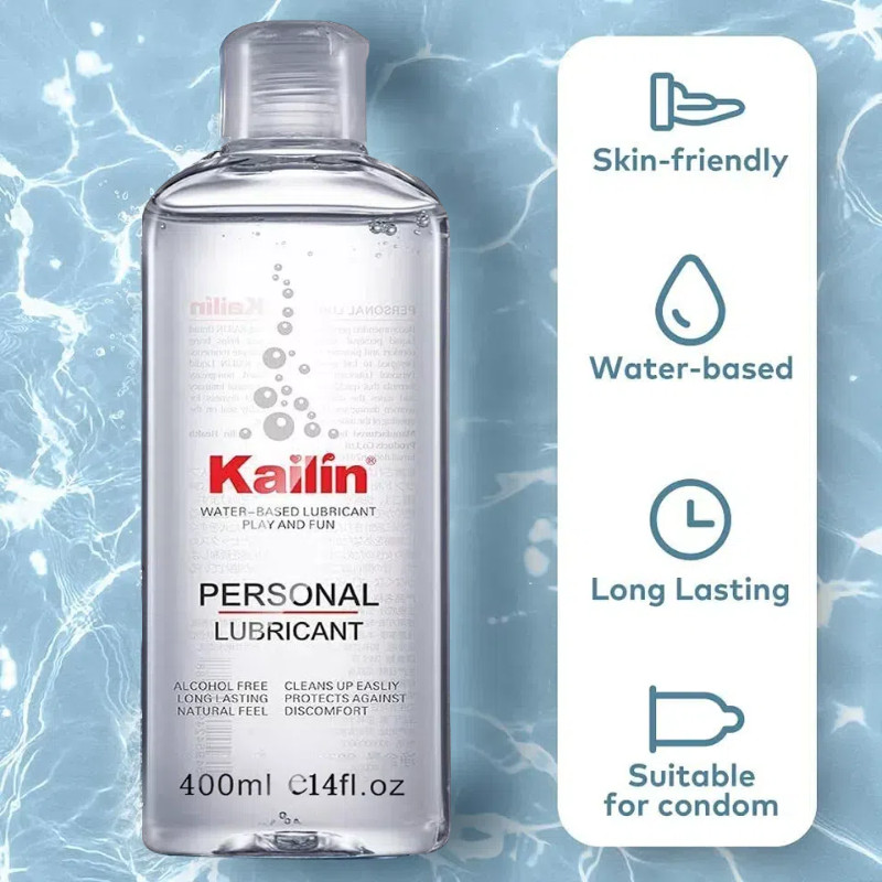 Lube Personal Sex Lubricant Water-Based Long Lasting Easy Clean Women Men Adult+