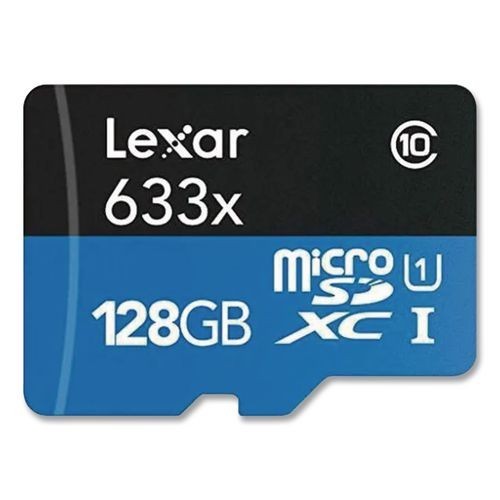 Lexar microSDXC Memory Card, UHS-I U1 Class 10, 128 GB