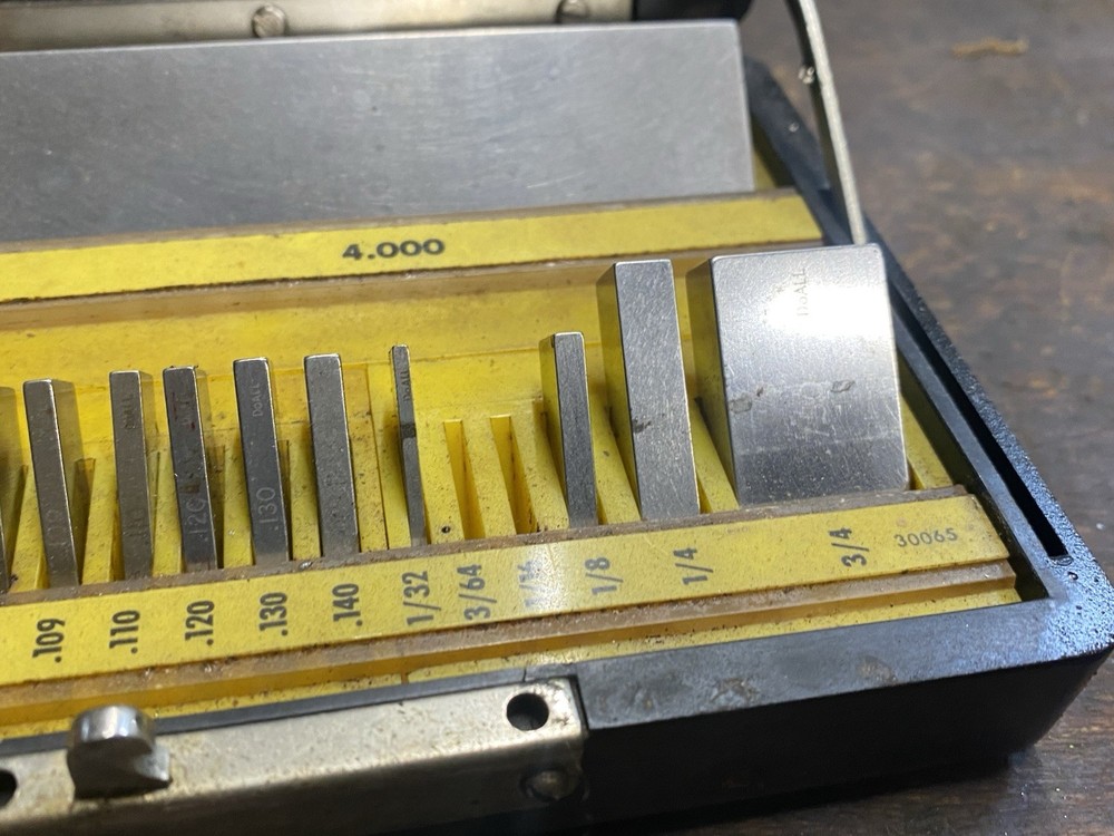 DoAll Precision Gage Block Set