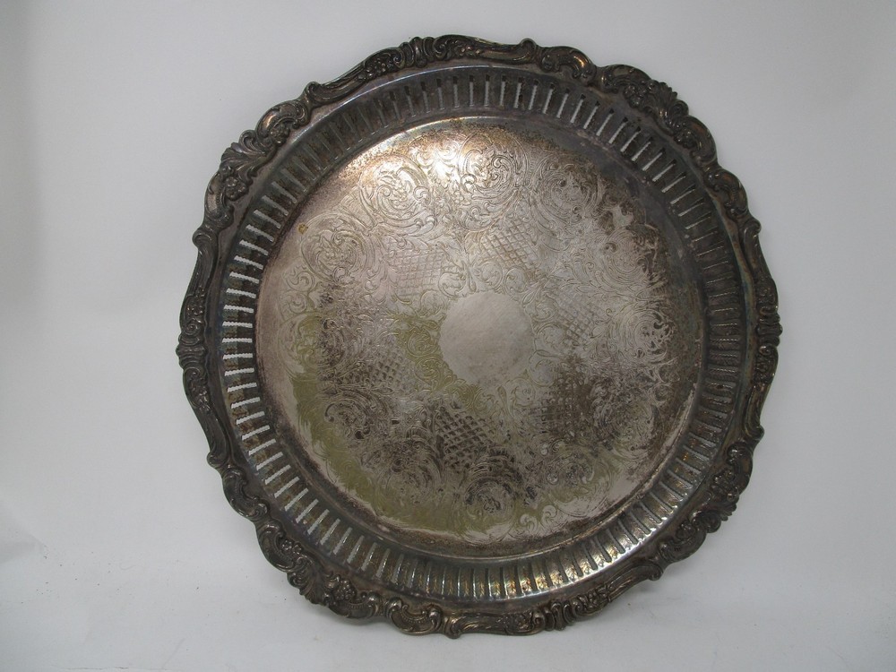 Baroque by Wallace 297 Silverplate Tray