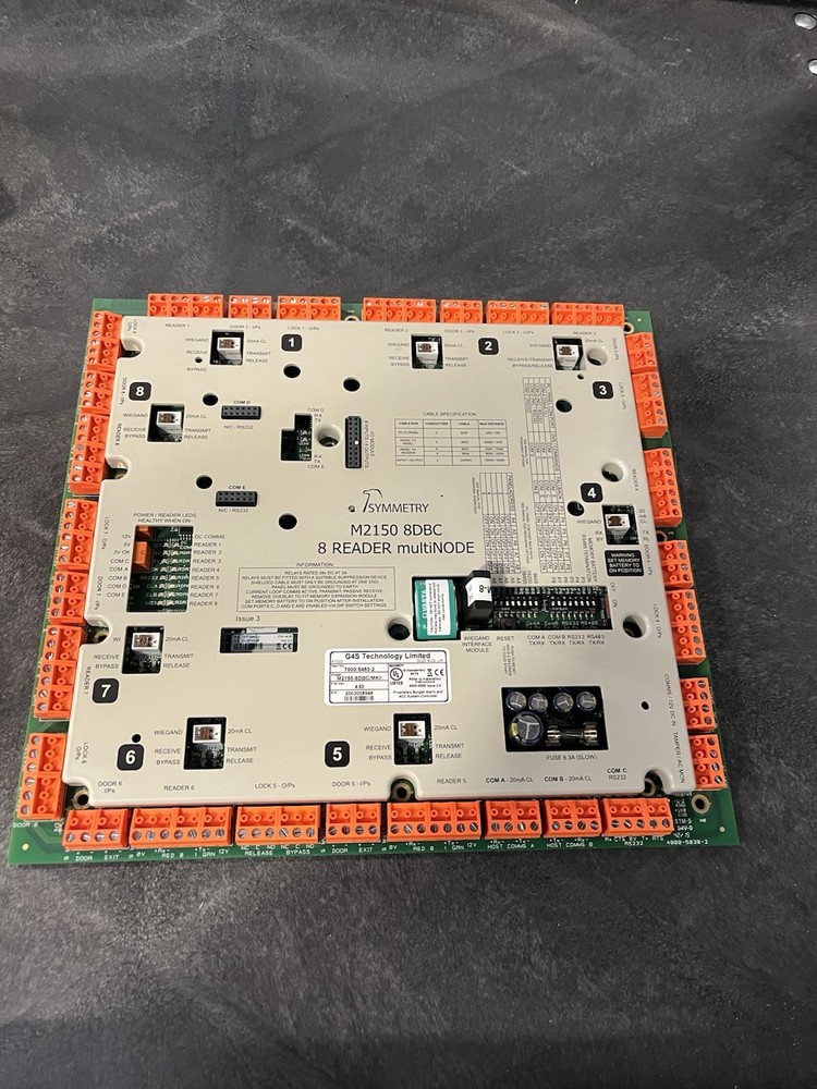 Symmetry G4S Technology Limited M2150 8DC 8 Reader Door Controller
