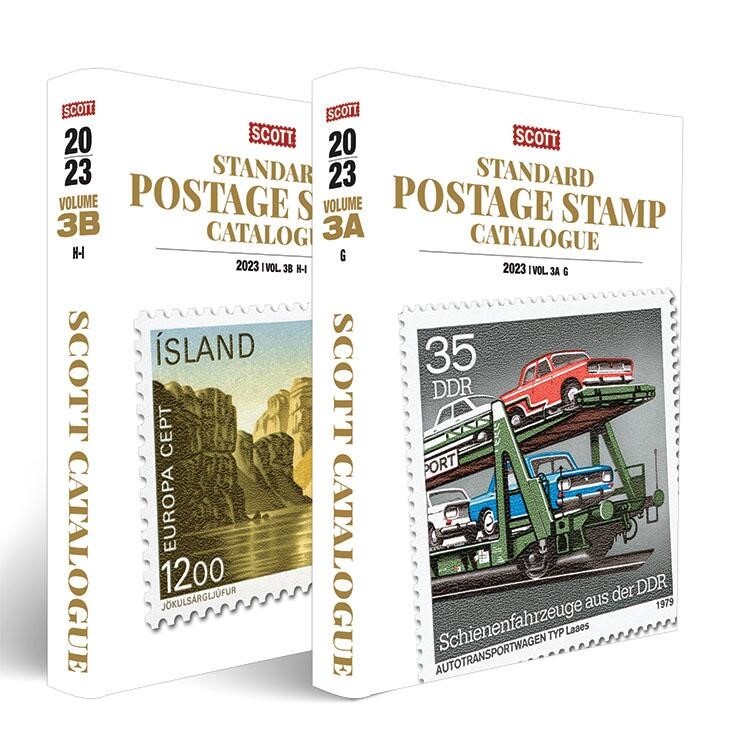 New 2023 Scott Standard Postage Stamp Catalog Vol 3 Countries G-I Great Britain