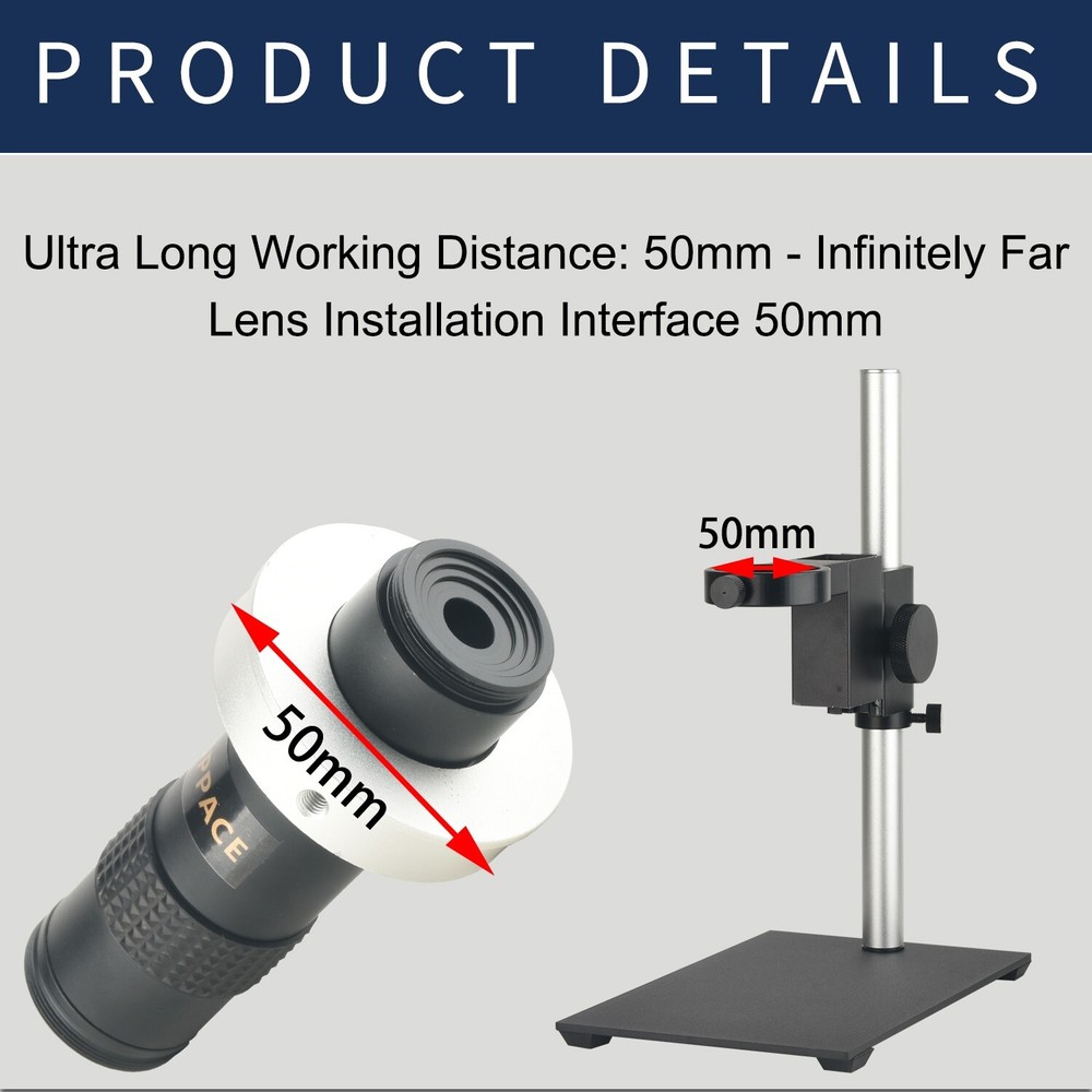 130 Times Magnification Electron Microscope High-Definition Imaging Standard