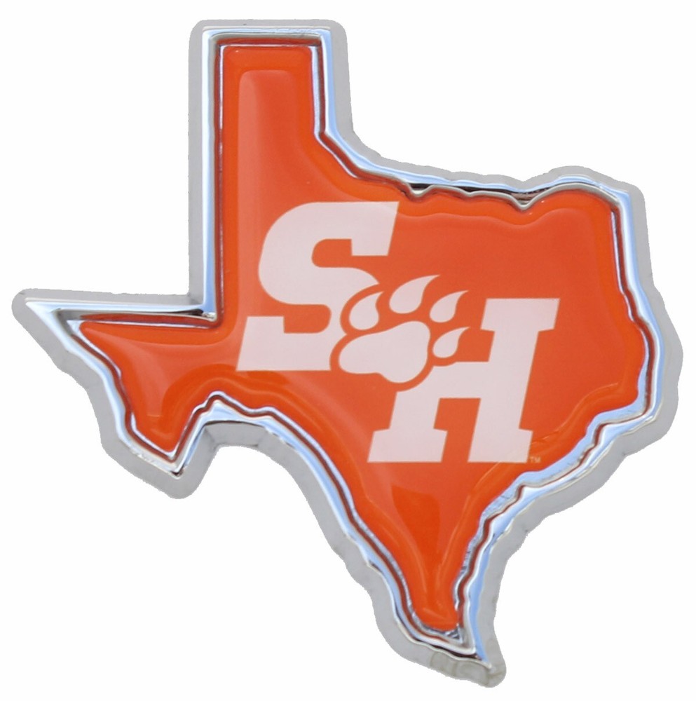 Sam Houston State Metal Auto Emblem