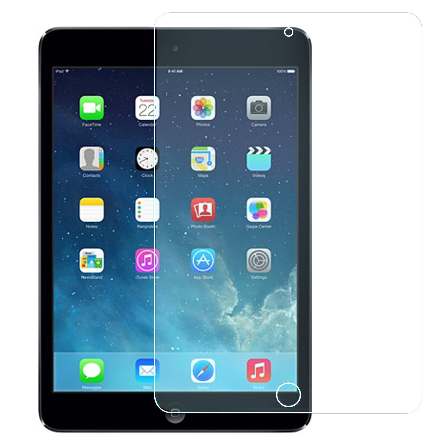 [3-Pack] Tempered Glass Screen Protector For iPad 9.7 2 Mini 4 Pro Air 4th 6th