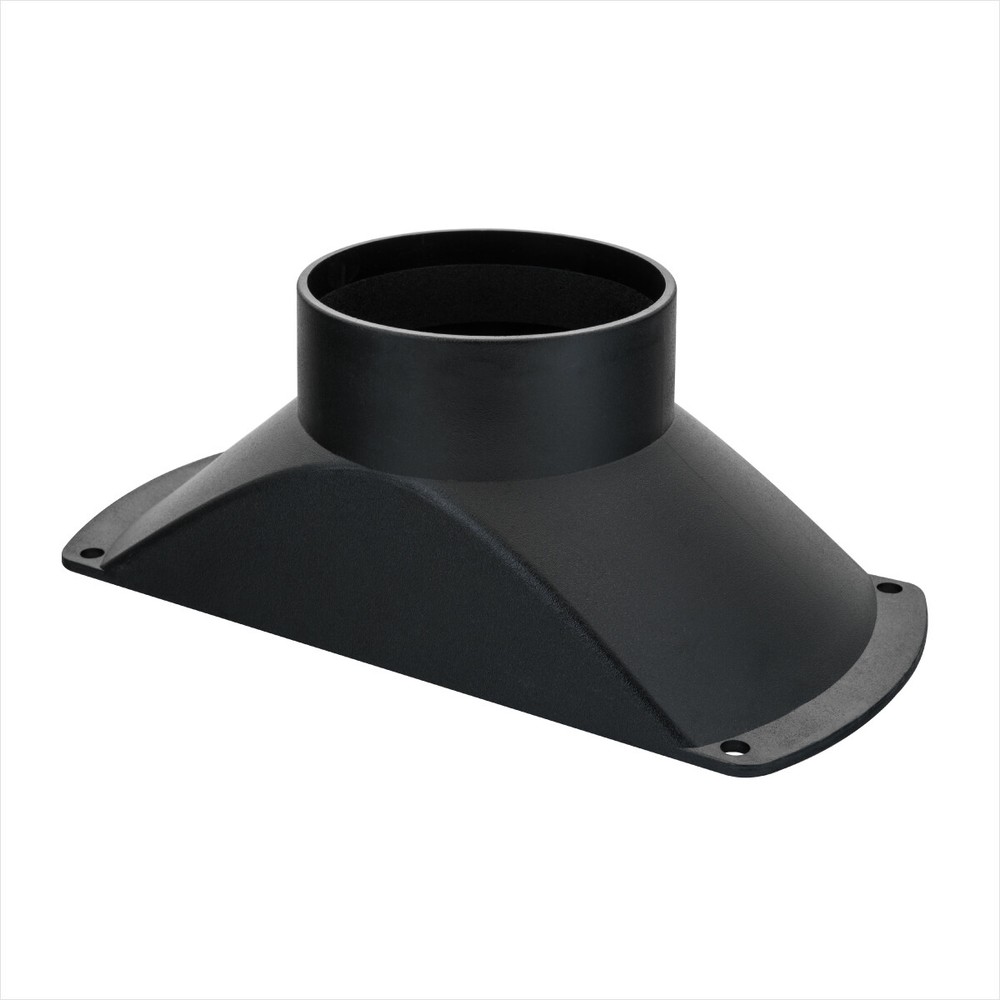 POWERTEC Rectangular Dust Hood for 4-Inch Hose (70150)