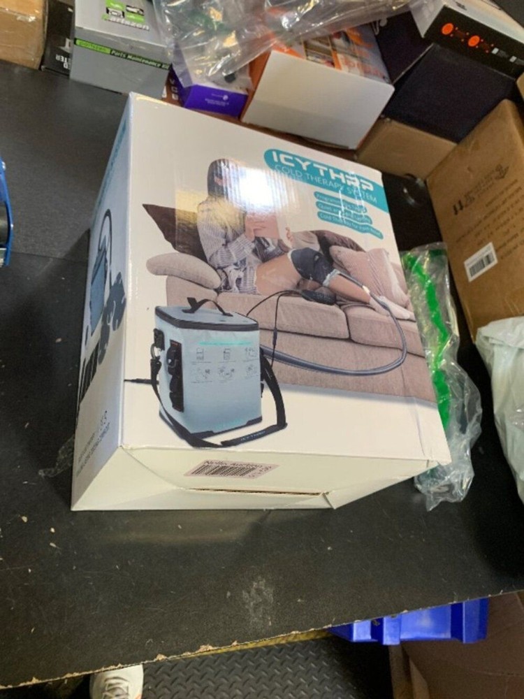 ICYTHRP Cold Therapy Machine with Programmable Timer, Portable Ice Machine Knee